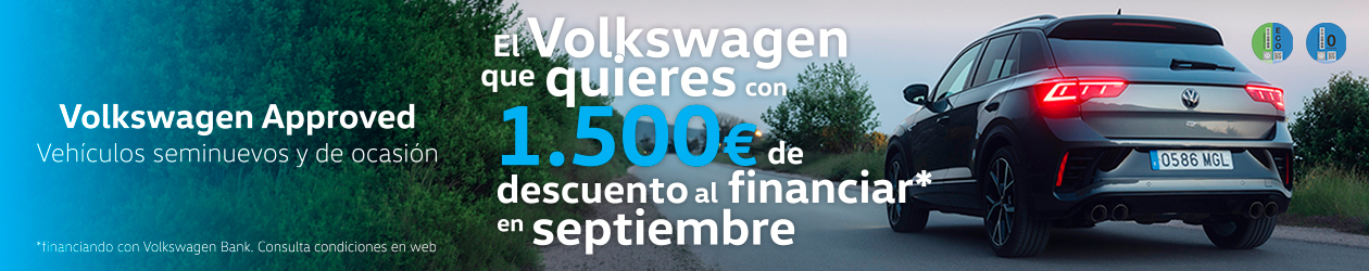 1.500€ de descuento al financiar este mes